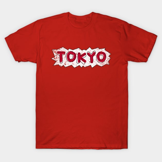 Tokyo city Japan T-Shirt by Polikarp308